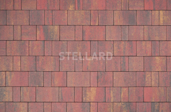 Тротуарная плитка Stellard Новый город Color mix Закат 40