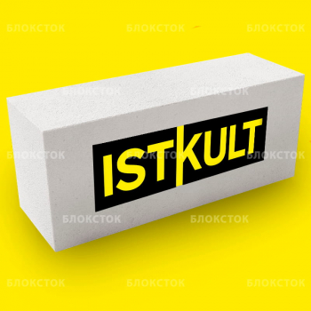 Газобетонные блоки Istkult D500 625х250х375 стеновые